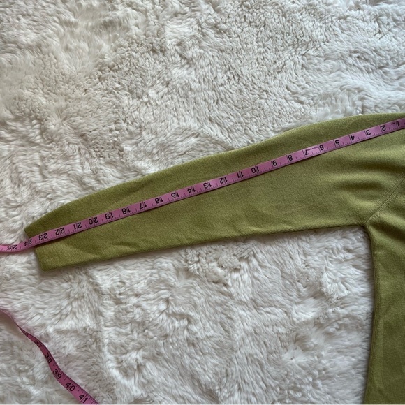 Linda Allard Ellen Tracy Sage Turtleneck Size X/M - Picture 7 of 9